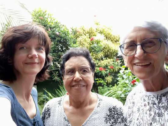 v.l. Sr. Ulrike, Sr. Margarida und Sr. Christina